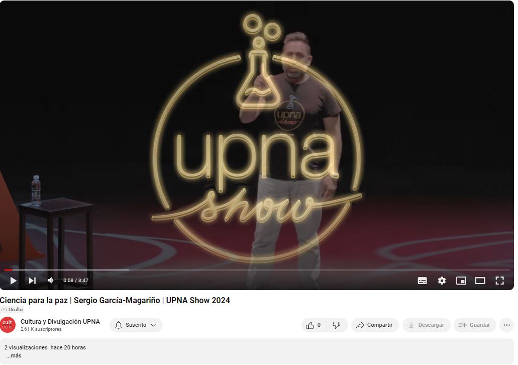 UPNA Show. Las condiciones sociales para la paz