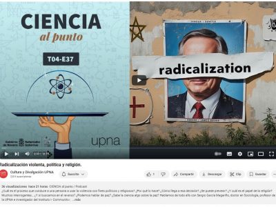 Podcast de divulgación Ciencia al Punto: "Radicalización violenta, política y religión"